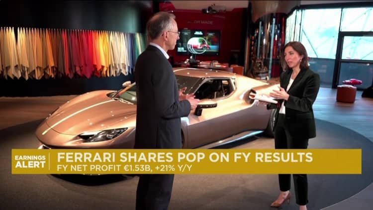 Ferrari CEO: Fully electric car 'an important addition'