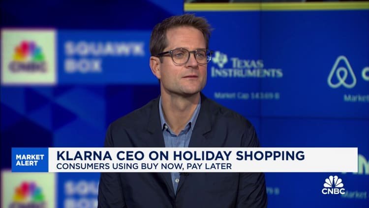 Klarna CEO on state of consumer: Seeing a clear shift away from credit cards