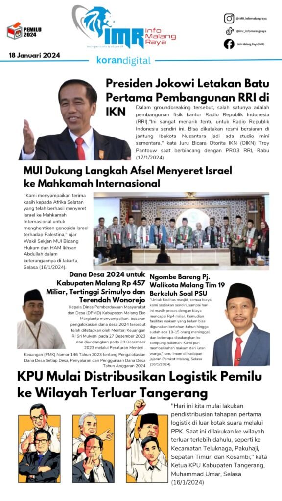 Kamis 18 Januari 2024 2