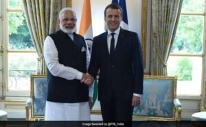 Macron Modi