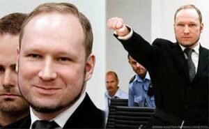 anders breivik senyum salut nazi