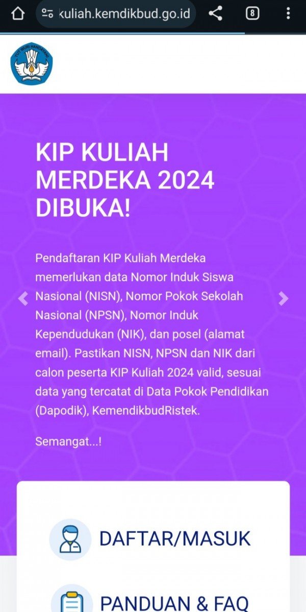 Beranda laman httpskip kuliah.kemdikbud.go .id . Foto tangkapan layar ljatimtimes P8d348f019da91e54.md