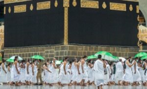 haji umrah kabah arab saudi jamaah