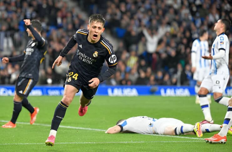 Arda Guler membawa Real Madrid memenangi laga jornada ke 33 Liga Spanyol 2023 24 Getty Images