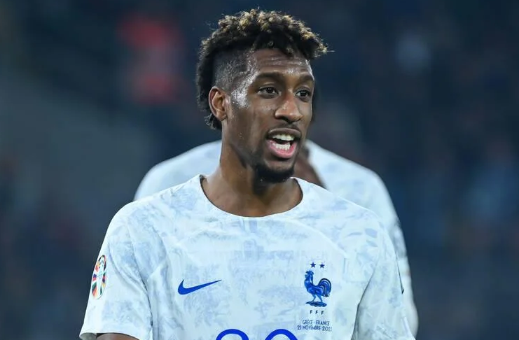 Kingsley Coman cedera Timnas Prancis EURO 2024 Alamy