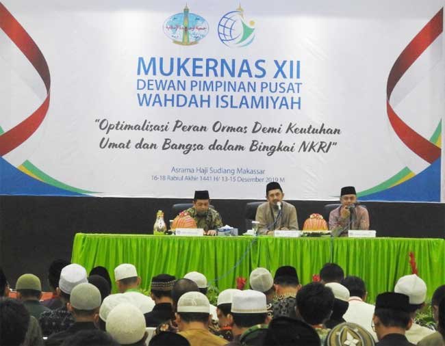 Zaitun Rasmin Mukernas XII 2019 Wahdah Islamiyah di Makassar by istimewa