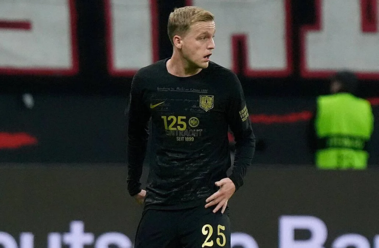 Donny van de Beek balik ke Ajax Manchester United Eintracht Frankfurt Alamy 3