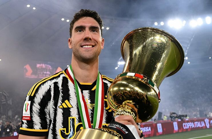 Dusan Vlahovic menyebut Juventus sudah mencapai target pada musim ini Getty Images