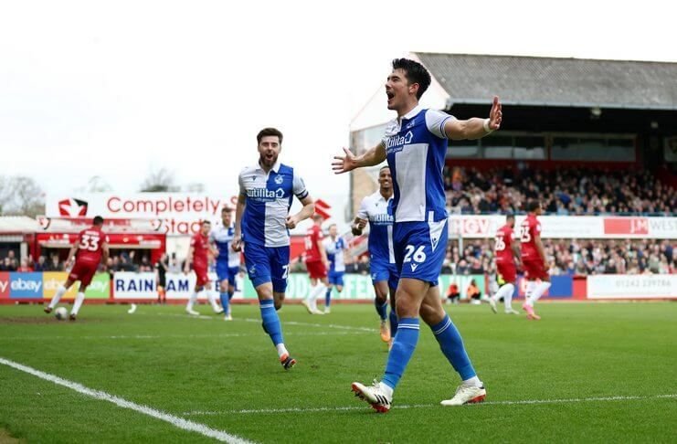 Elkan Baggott Comeback dari Cedera Langsung Cetak Gol untuk Bristol Rovers @Official BRFC