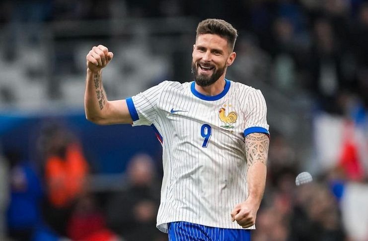 Olivier Giroud Pensiun dari Timnas Prancis Setelah Euro 2024 @FabrizioRomano