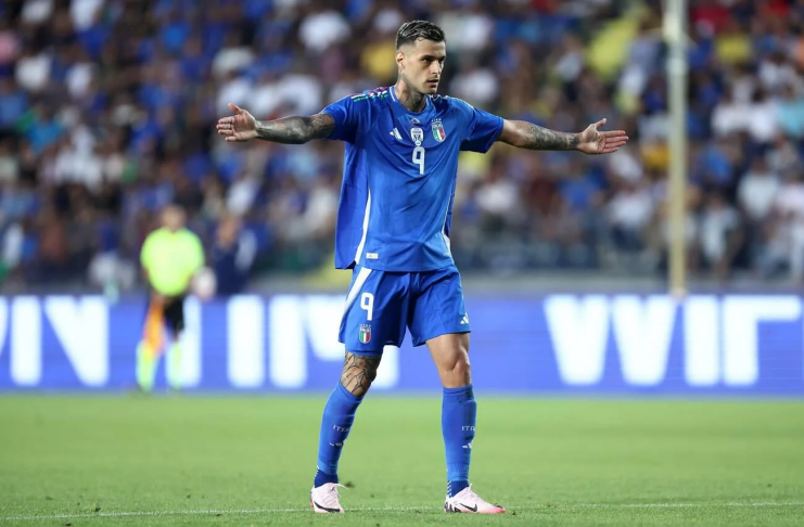 Gianluca Scamacca Timnas Italia Alamy