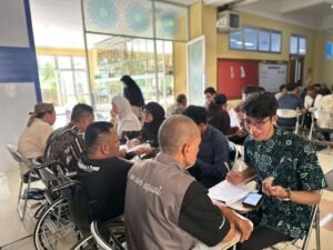 Mahasiswa Institut Tazkia Adakan Konsultasi Perencanaan Keuangan Syariah untuk Komunitas Disabilitas di Bogor scaled