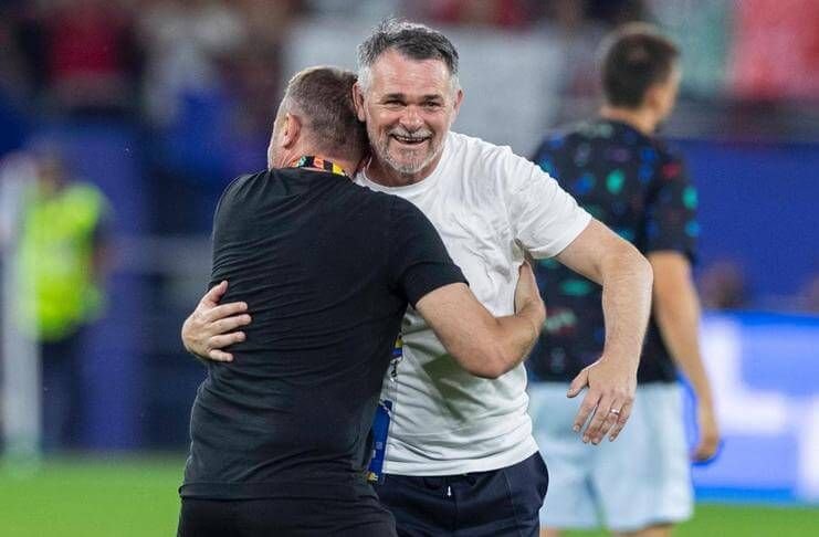 Pelatih Georgia Saya Awalnya Tak Yakin Kami Bisa Lolos ke 16 Besar Willy Sagnol TZ