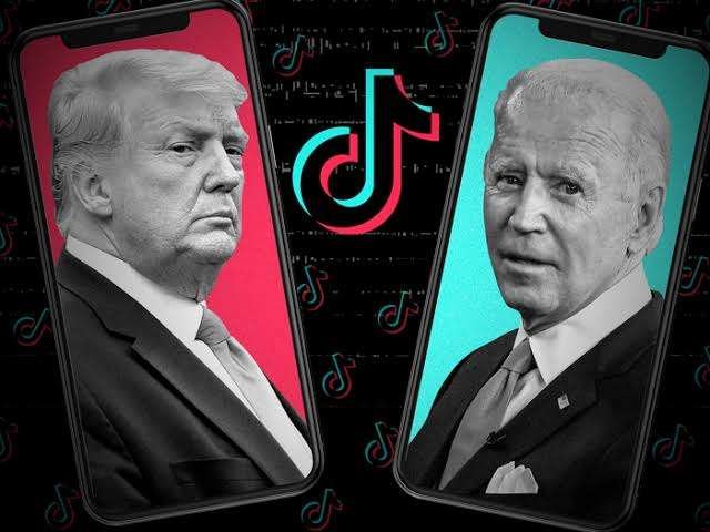 TikTok Trump Biden