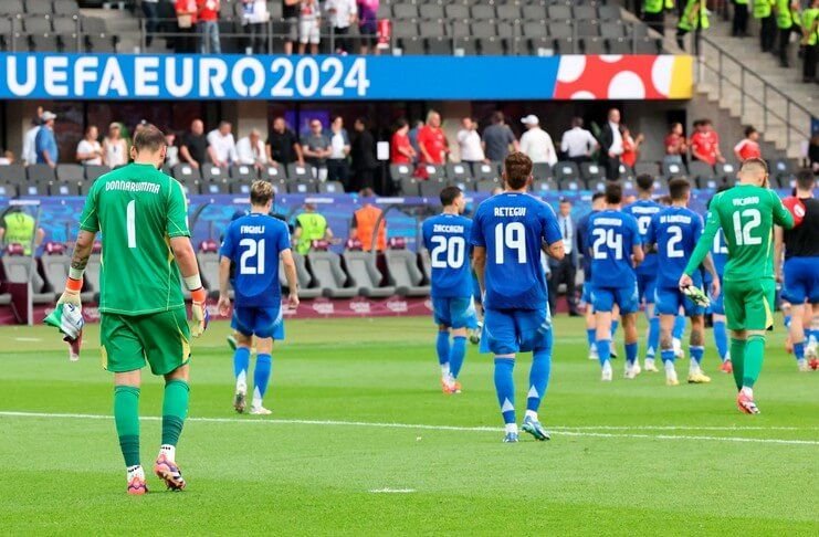 Timnas Italia tersisih pada babak 16 besar EURO 2024 tuttosport.com