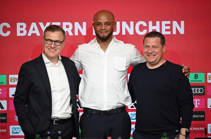 Vincent Kompany Bayern Munich Jamal Musiala Alamy 2