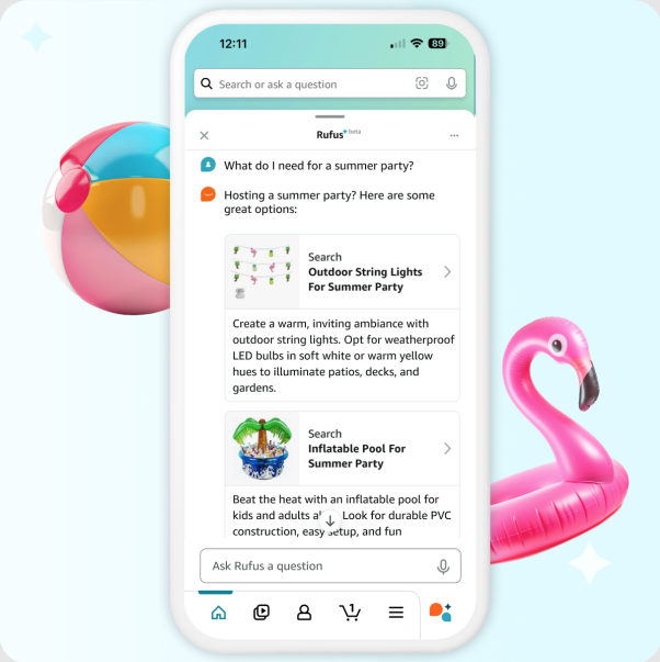 Chatbot AI Amazon Rufus kini tersedia untuk semua pelanggan AS 1 Jawaban chatbot