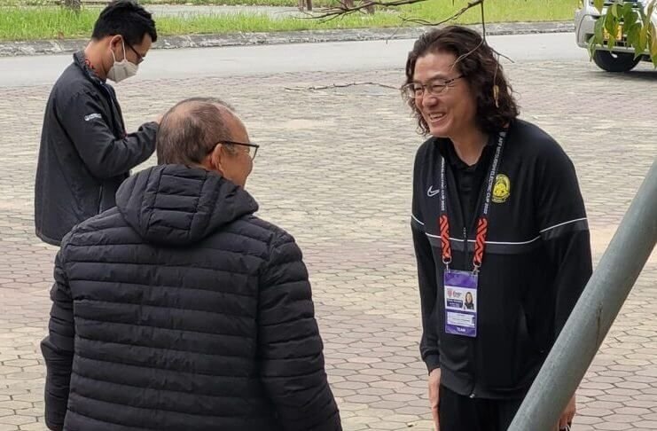 Park Hang seo meminta bocoran soal Thailand dari Kim Pan gon jelang final Piala AFF 2022 Facebook FA Malaysia Official