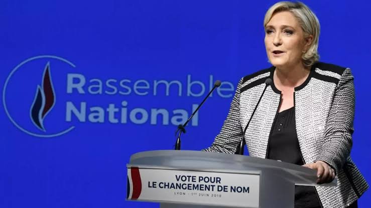 marine le pen rn