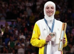 Sarah Chaari Muslimah berhijab Eropa pertama yang raih medali di Olimpiade 2024 Paris