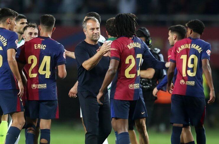 Hasil Liga Spanyol 7 Kemenangan Beruntun untuk Barcelona Hansi Flick @BarcaUniversal