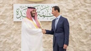 Mohamed bin Salman Arab Saudi dan Bashar Al Assad Suriah