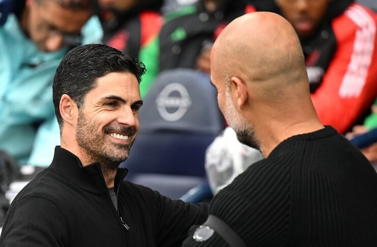 Pep Guardiola dan John Stones Sindir Taktik Arsenal Mikel Arteta Optus