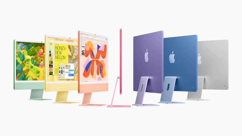 Foto produk standar iMac baru