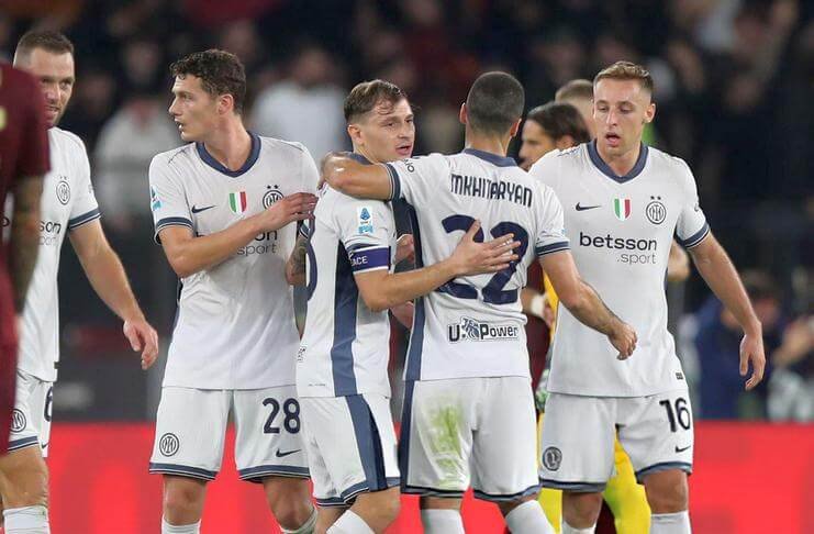 Inter Milan menang atas AS Roma pada giornata ke 8 Liga Italia 2024 25 Getty Images