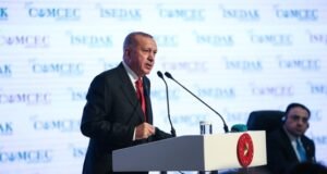 Presiden Turki Recep Tayyip Erdogan KTT Komite Tetap 29 untuk COMCEC di Istanbul by AA Photo