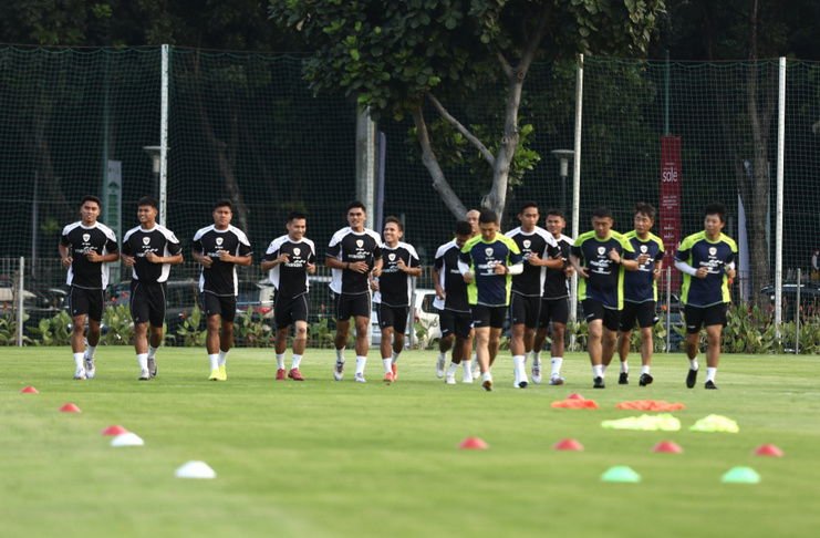 Timnas Indonesia latihan pssi