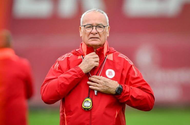 Claudio Ranieri menghadapi tantangan berat di AS Roma Getty Images