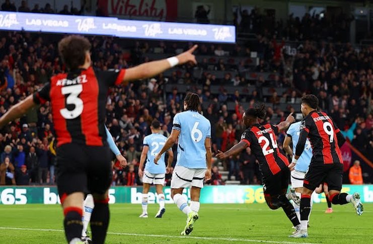 Manchester City Bournemouth reuters