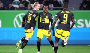 Borussia Dortmund mencetak 3 gol dalam 5 menit pada spieltag ke 15 Liga Jerman 2024 25 Getty Images