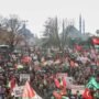 Demonstrasi Pro Palestina di Istanbul Tahun Baru 2025