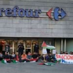 Demonstrasi di Carrefour