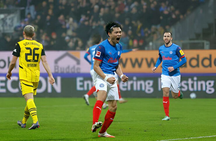 Holstein Kiel menang 4 2 atas Borussia Dortmund pada spieltag ke 17 Liga Jerman 2024 25 Getty Images