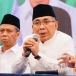 Ketua Umum Pengurus Besar Nahdlatul Ulama PBNU Yahya Cholil Staquf