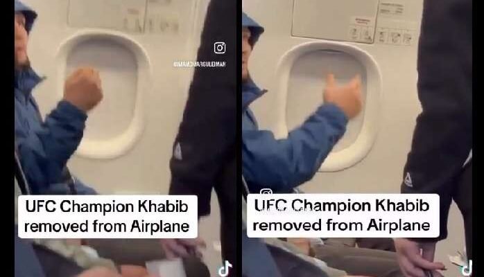 Khabib Nurmagomedov dikeluarkan dari pesawat Frontier Airlines netizen serukan boikot