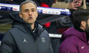 Luis Enrique memuji penampilan FC Espaly saat menghadapi PSG Getty Images