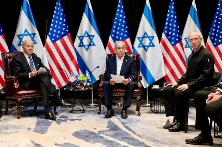 Presiden AS biden dan pejabat israel