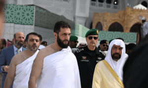 Ahmed Al Sharaa umrah