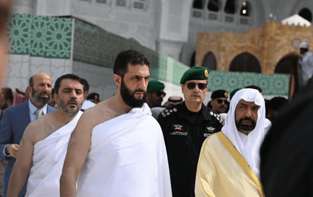 Ahmed Al Sharaa umrah