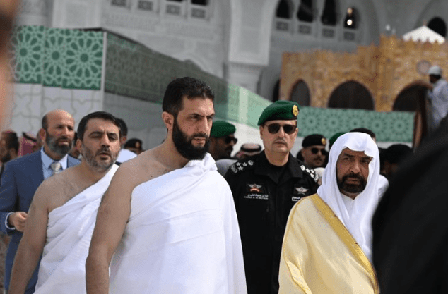 Ahmed Al Sharaa umrah