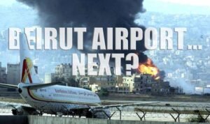 Beirut bandara serang