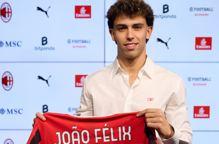 Pemain baru AC Milan Joao Felix @acmilan