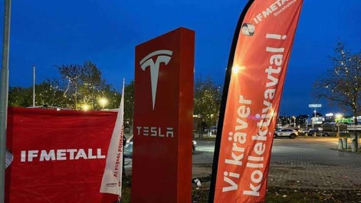 Tesla Swedia IFMetall