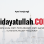 hidayatullahcomog