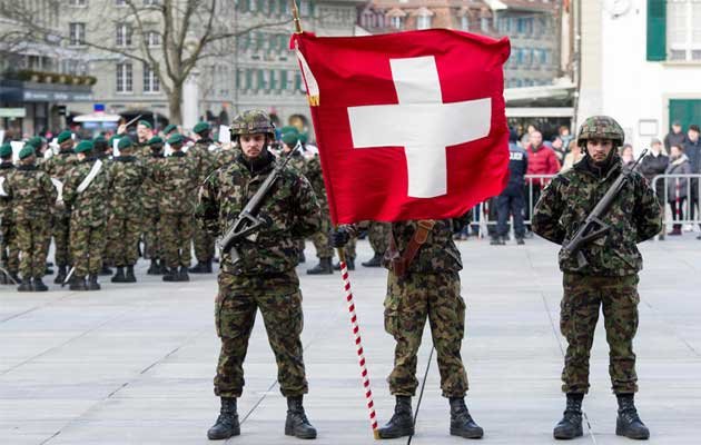 swiss tentara