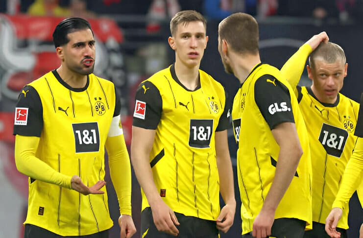 Borussia Dortmund kembali turun posisi di klasemen Liga Jerman Getty Images